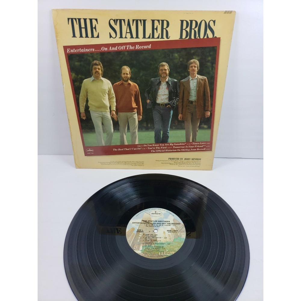 The Statler Brothers Entertainers On And Off The Road‎ SRM15007 R7